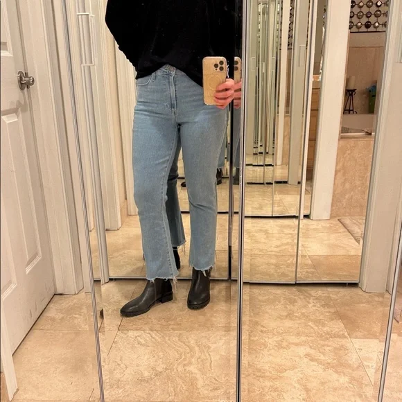 Paige Rory Crop Flare sz 28 - Picture 2 of 5